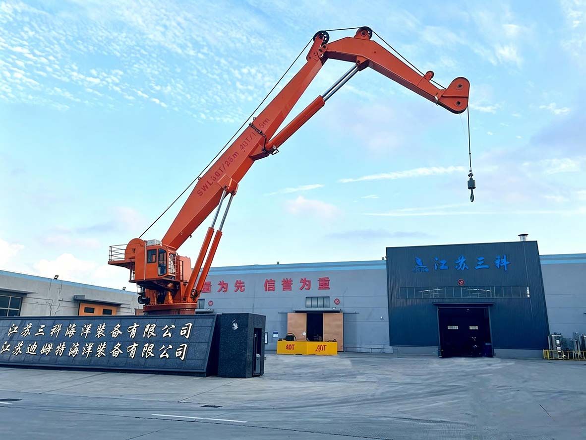 40T19.5M/30T25M液壓折臂起重機